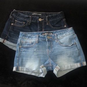 Express Jean Shorts Bundle